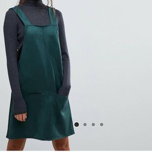 Asos New Look pinafore dress.
